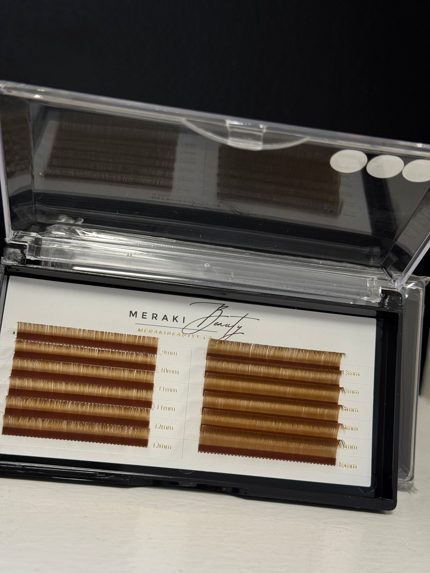 Brown Lash Tray